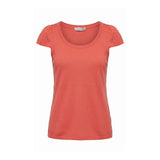 Malo Red Cotton Women's T-Shirt