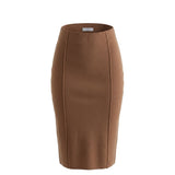 Malo Beige Cotton Women's Skirt
