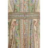 Zimmermann Multicolor Linen Casual Dress
