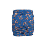 Magda Butrym Blue Polyamide Mini Skirt
