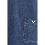 Valentino Garavani Blue Denim Shirt