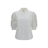 Valentino Garavani White Cotton Blouse