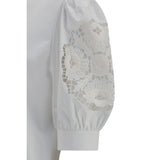 Valentino Garavani White Cotton Blouse