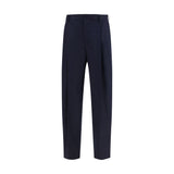 Dolce & Gabbana Blue Wool Oves Aries Dress Pants