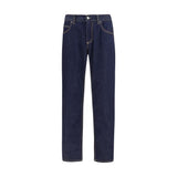 Dolce & Gabbana Blue Cotton Jeans Denim