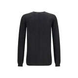 Rick Owens Black Wool Oves Aries Sweatshirt