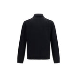 Roberto Collina Black Wool Oves Aries Turtleneck