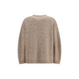 Fabiana Filippi Beige Wool Oves Aries Sweatshirt