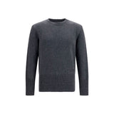 MM6 Gray Wool Oves Aries Sweatshirt