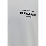 Ferragamo White Cotton T-Shirt