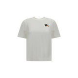 Burberry White Cotton T-Shirt