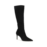 Stuart Weitzman Black Calf Leather Bos Taurus Boots