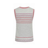 Malo Grey Silk Women Sweater
