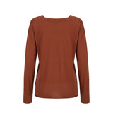 Malo Brown Cotton Women's Sweater