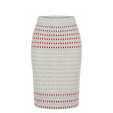 Malo Grey Silk Women Skirt