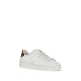 Golden Goose White Calf Leather Bos Taurus Low Top Sneakers