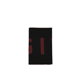 Givenchy Black Virgin Wool Scarf