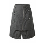 Mr&Mrs Italy Grey Cotton Women Skirt