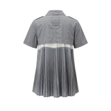 Mr&Mrs Italy Grey Cotton Women Shirt