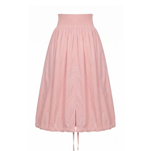 Mr&Mrs Italy Pink Polyester Women Skirt