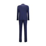 Lardini Blue Wool Oves Aries Two-Piece Suit