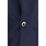 Balenciaga Blue Wool Oves Aries Casual Dress