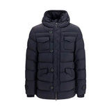 Herno Black Polyester Full-Length Jacket