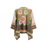 La Double J Multicolor Silk Pattern Shirt