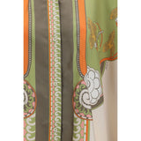 La Double J Multicolor Silk Pattern Shirt