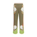 La Double J Multicolor Viscose Casual Pants