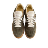 Pantofola D'Oro Green Suede Men Sneaker