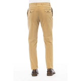 Peserico Beige Cotton Men Pants