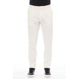 Peserico Beige Cotton Men's Pant