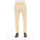 Peserico Beige Cotton Men Pants