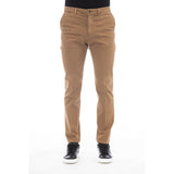 Peserico Beige Cotton Men Pants