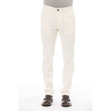 Peserico Beige Cotton Men Pant