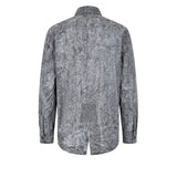 Mr&Mrs Italy Grey Viscose Men Shirt