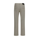 Versace Beige Cotton Tapered Jeans