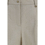Moncler Beige Polyamide Bermuda Shorts