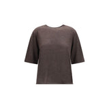 Loulou De Saison Brown Cashmere T-Shirt