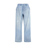 MM6 Blue Cotton Jeans Denim
