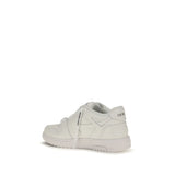 Off-White White Calf Leather Bos Taurus Low Top Sneakers