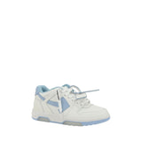 Off-White White Calf Leather Bos Taurus Athletic Sneakers