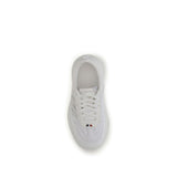 Moncler White Polyamide Athletic Sneakers