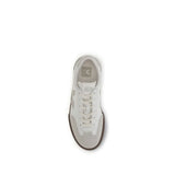 Veja White Calf Leather Bos Taurus Sneakers