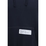 Maison Margiela Blue Cotton Sweatshirt