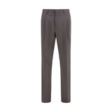 Lardini Gray Viscose Dress Pants