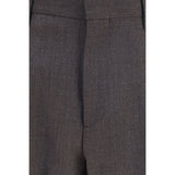Lardini Gray Viscose Dress Pants