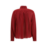 Forte_Forte Red Cotton Blouse