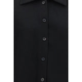 Khaite Black Acetate Shirt